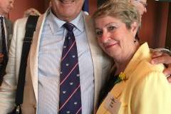 Duty Photographer Geoff Cole with Lynette