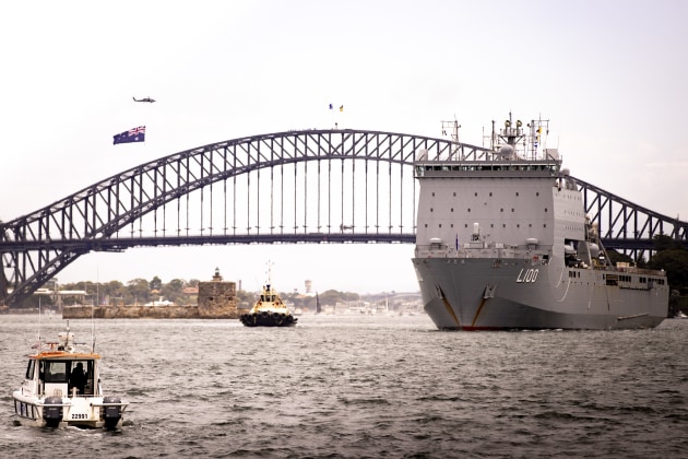 HMAS Choules fitted with CEAFAR radar – The Naval Officers Association ...